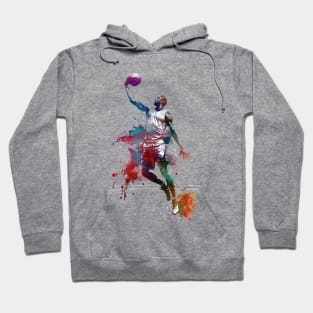 Basketball sport art #basketball Hoodie